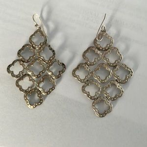 Touchtone silver fun earrings ❤️